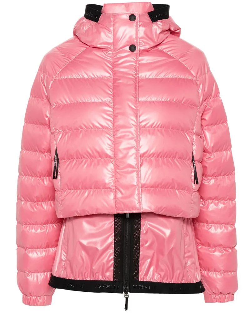 Moncler Gesteppte Jacke - Rosa Rosa
