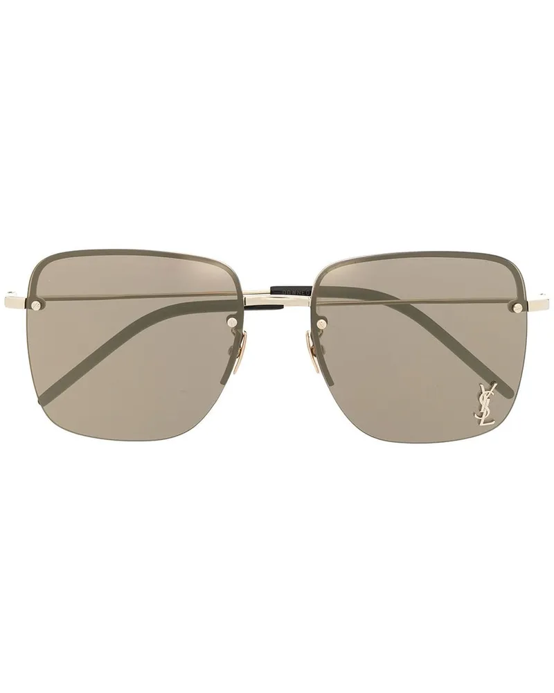 Saint Laurent Monogram SL312M Sonnenbrille - Gold Gold