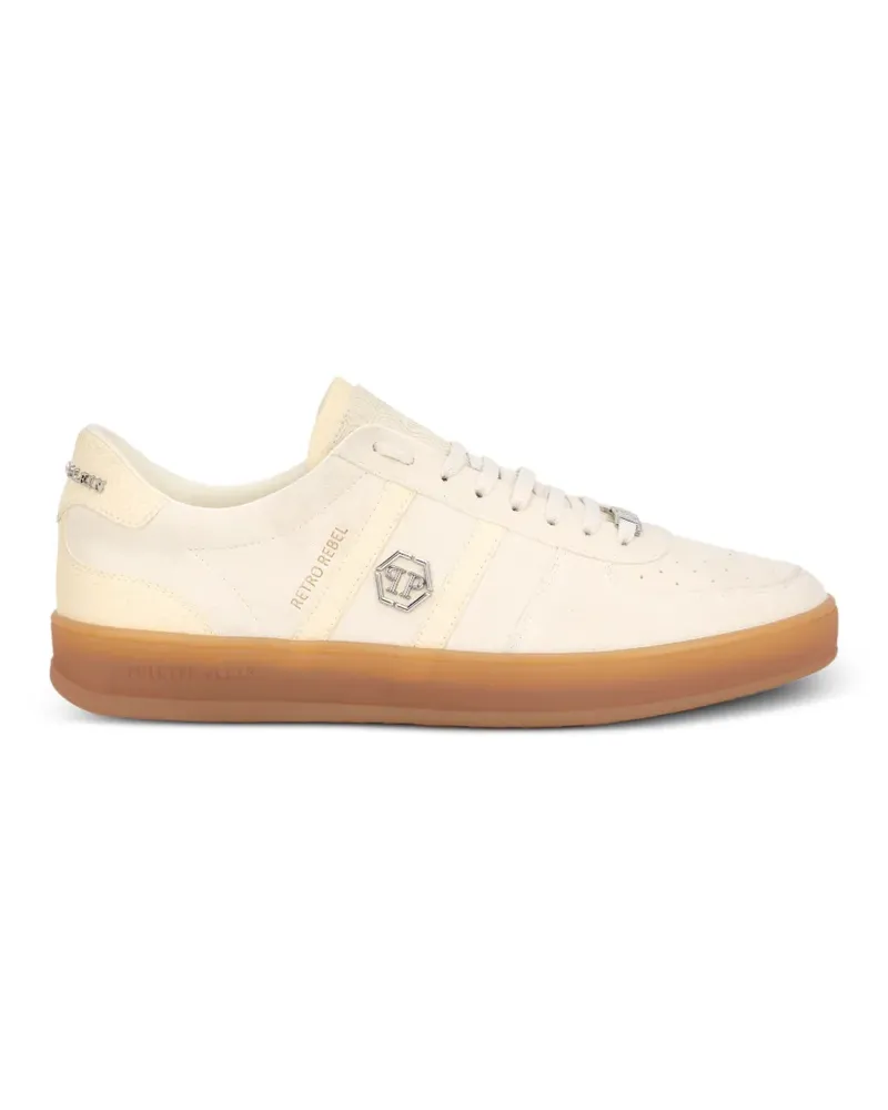Philipp Plein Retro Rebel Sneakers - Nude Nude