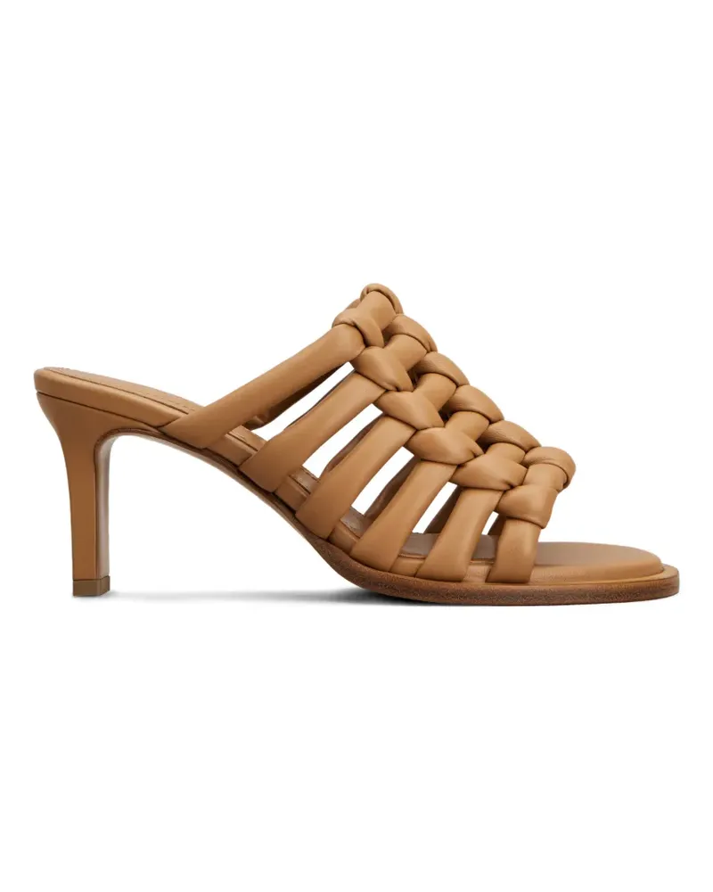 TOD'S Sandalen mit gewebtem Absatz - Nude Nude