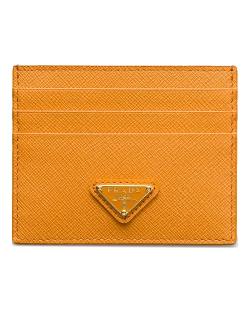 Prada Klassisches Kartenetui - Orange Orange