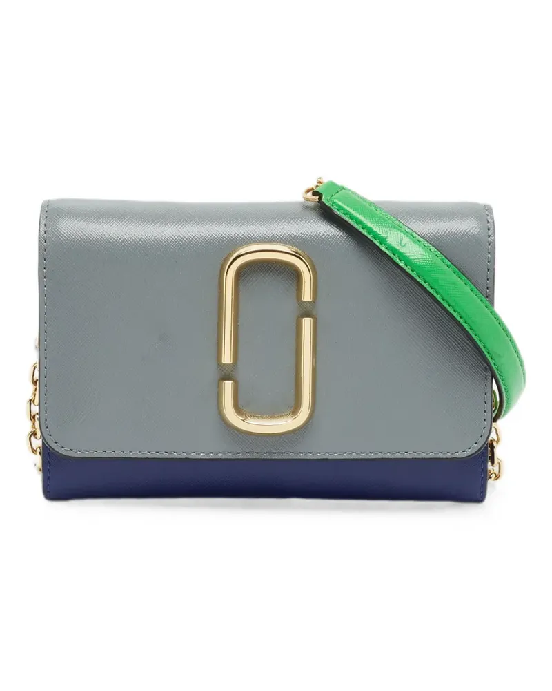 Marc Jacobs Snapshot tri-colour mini crossbody bag - Grau Grau