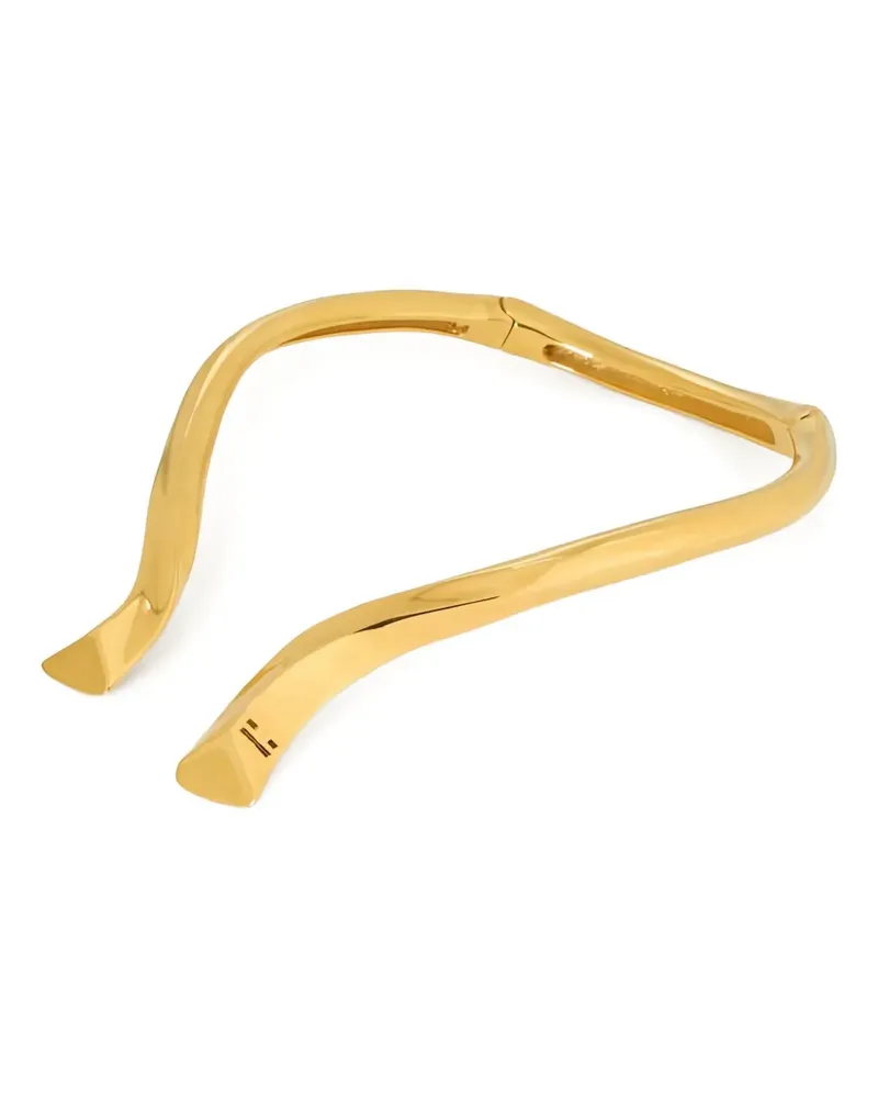 Elisabetta Franchi Klassische Halskette - Gold Gold