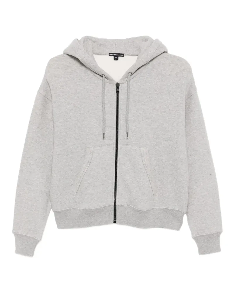 James Perse Kapuzenjacke aus Fleece - Blau Blau
