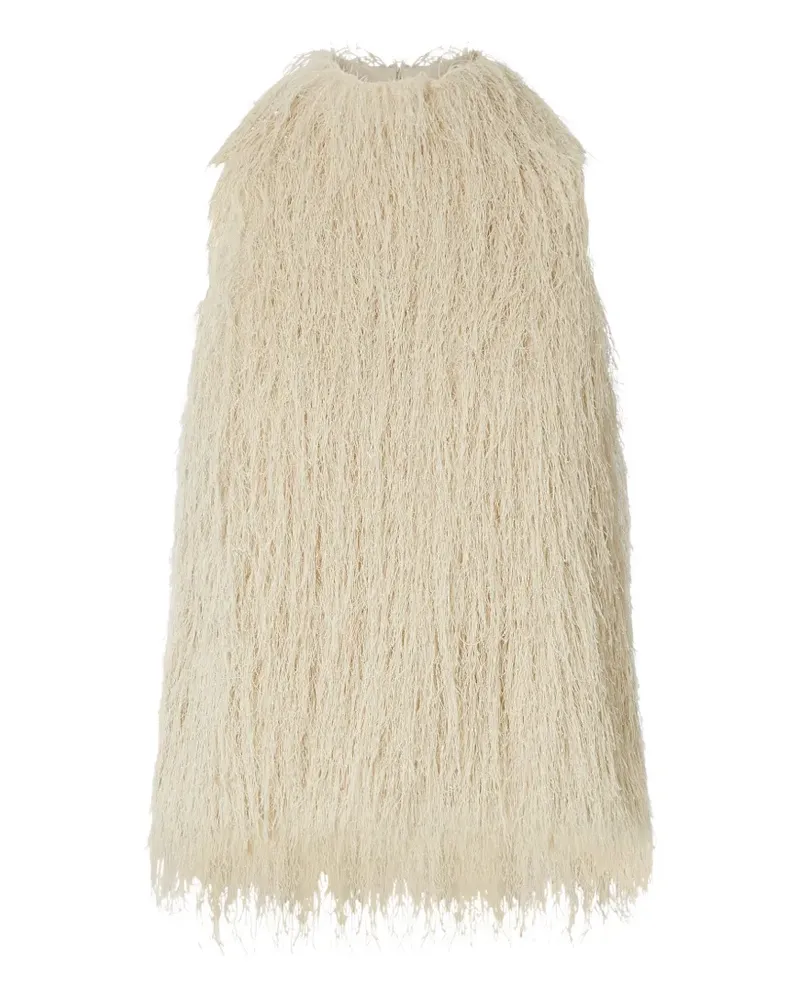 Liu Jo fringed top - Nude Nude