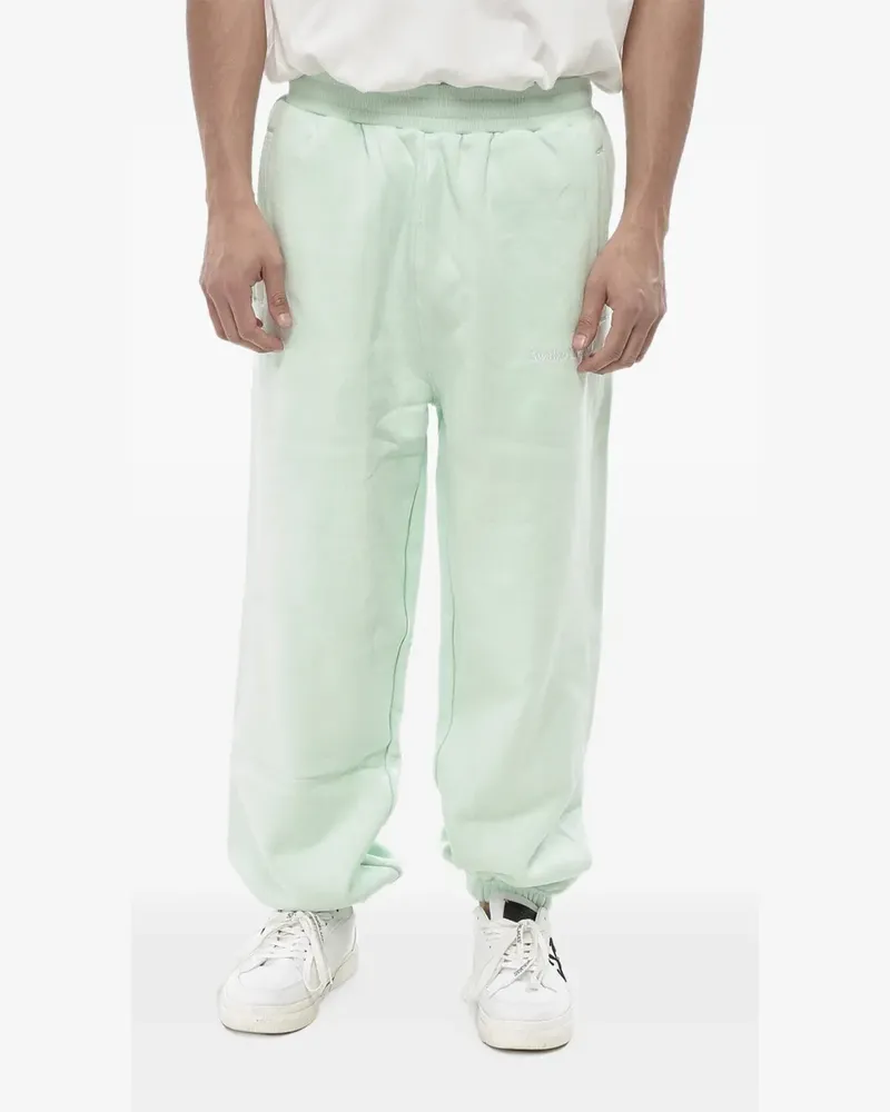 AWAKE NY logo-embroidered track pants - Grün Grün