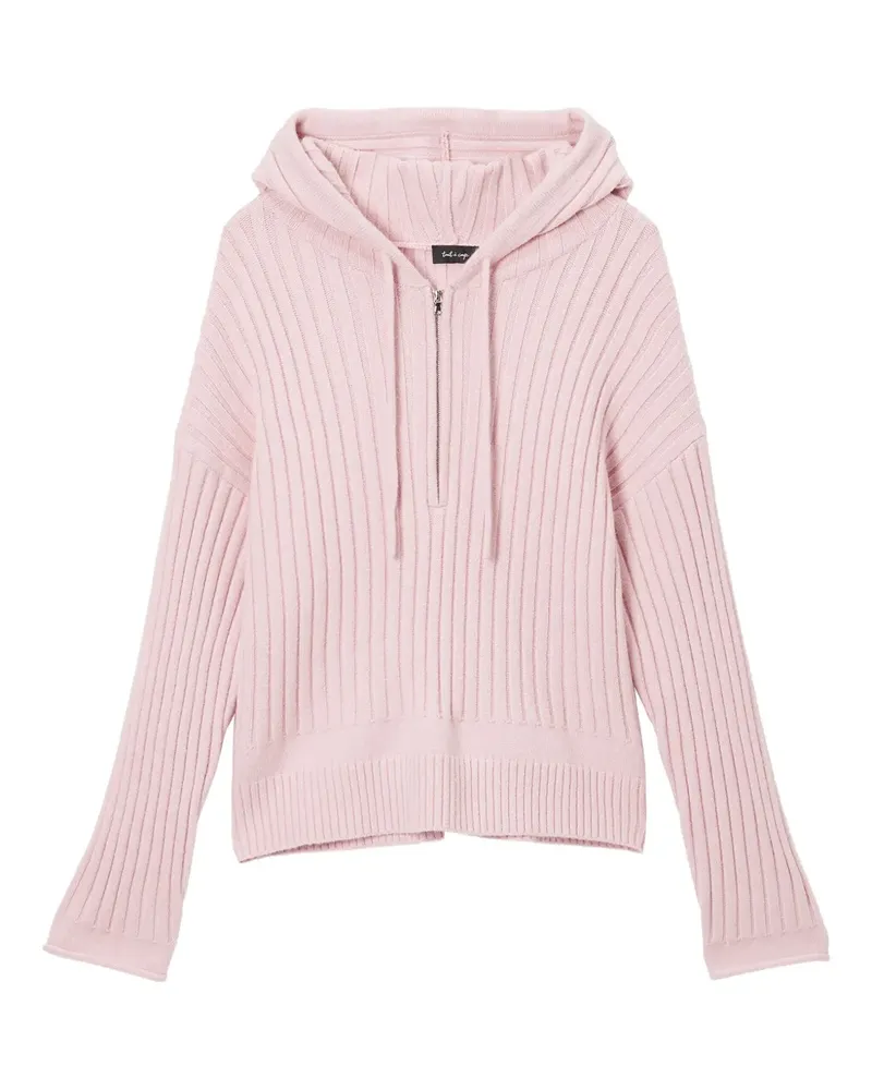 Tout a Coup ribbed hoodie - Rosa Rosa