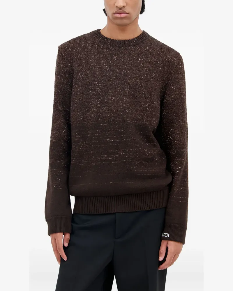 Gucci Pullover mit Rundhalsausschnitt - Braun Braun