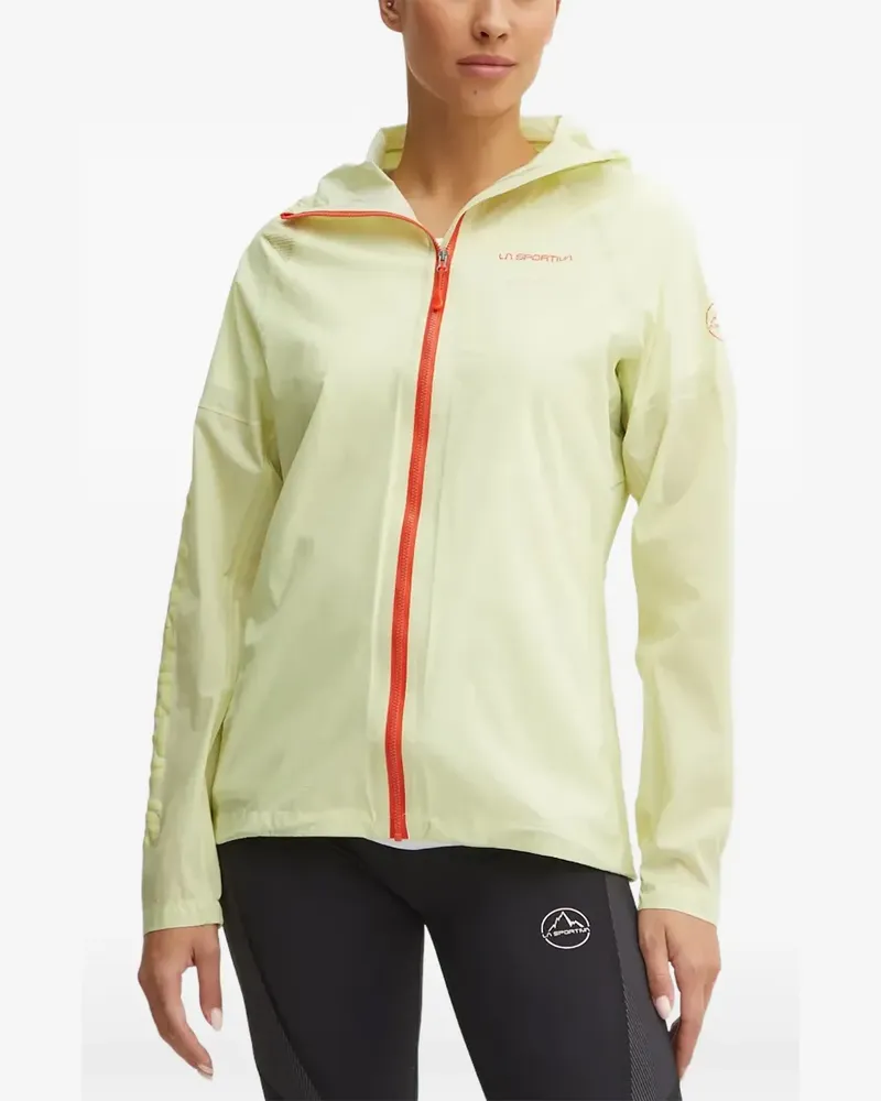 La Sportiva hooded zip jacket - Gelb Gelb