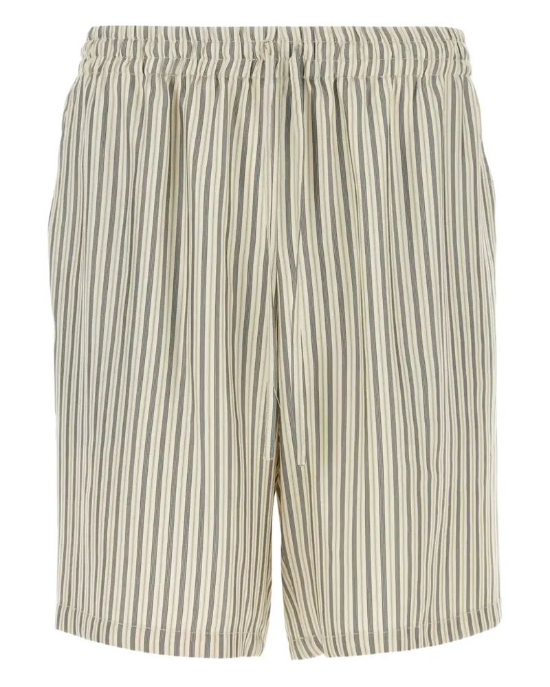 Le Kasha 1918 striped-pattern shorts - Blau Blau
