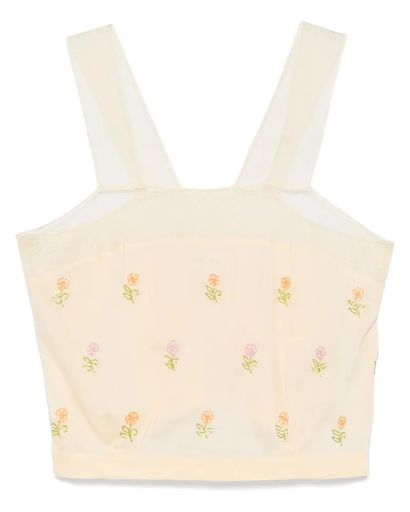 Antik Batik Verziertes Fany Oberteil - Gelb Gelb