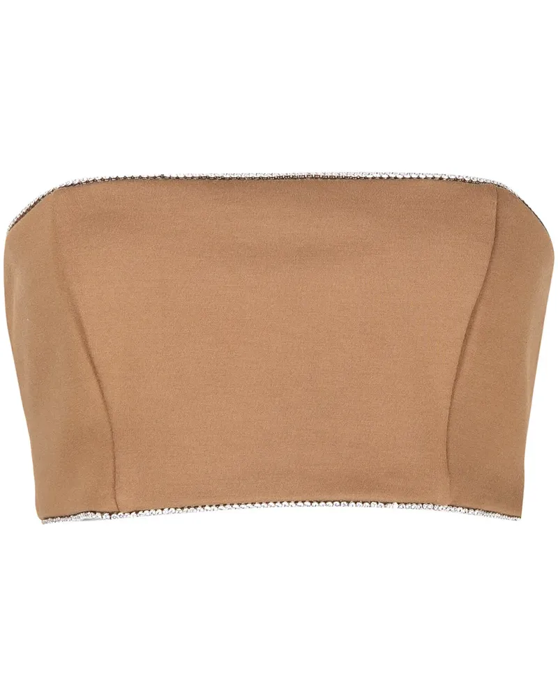 STAUD Klassisches Bralette - Braun Braun