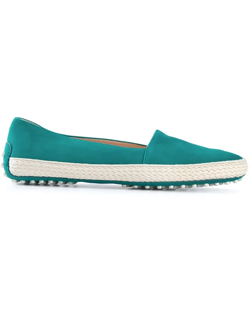TOD'S Slipper aus Wildleder - Grün Grün