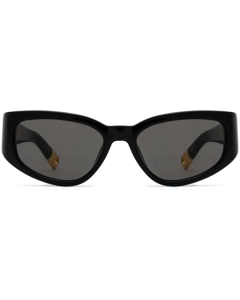 Jacquemus Gala Sonnenbrille - Schwarz Schwarz