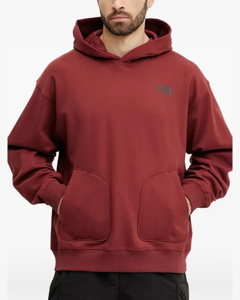 The North Face graphic hooded sweatshirt - Rot Rot