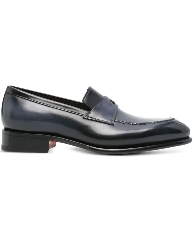 Santoni Klassische Loafer - Blau Blau