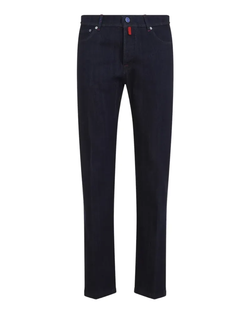 Kiton Jeans mit geradem Bein - Blau Blau