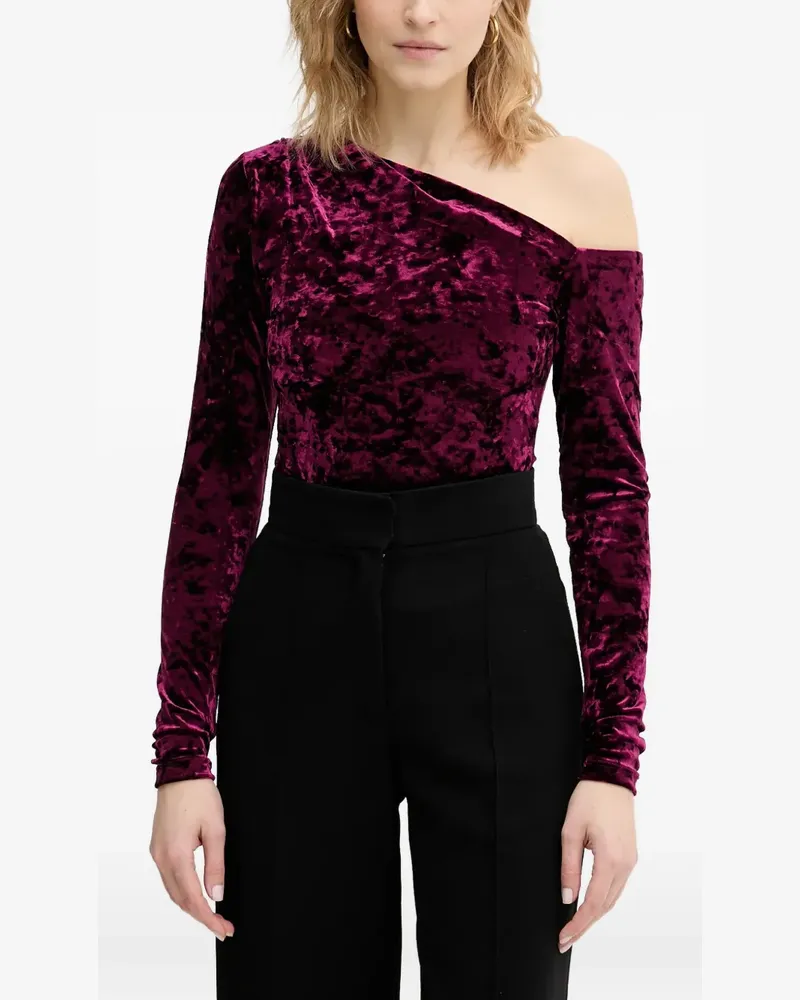 Guess one-shoulder bodysuit - Violett Violett