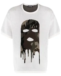 Mostly Heard Rarely Seen T-Shirt mit grafischem Print Weiß