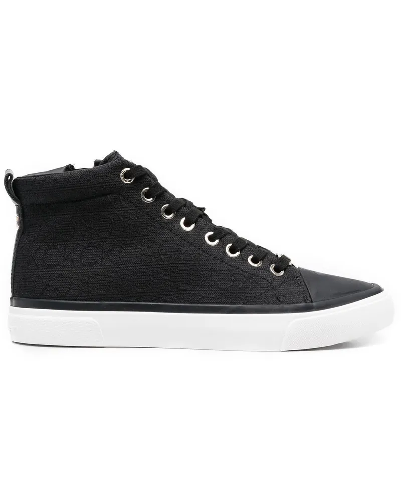 Calvin Klein High-Top-Sneakers - Schwarz Schwarz
