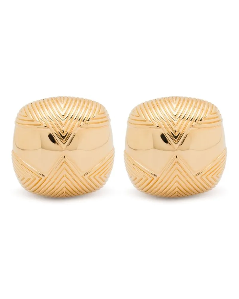 Missoma Hera Dome earrings - Gold Gold