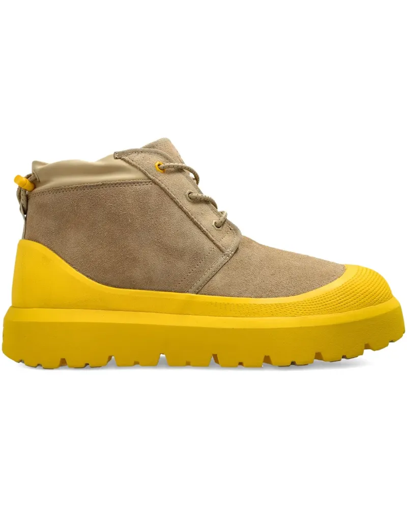 UGG Neumal suede Lace-up boots - Nude Nude
