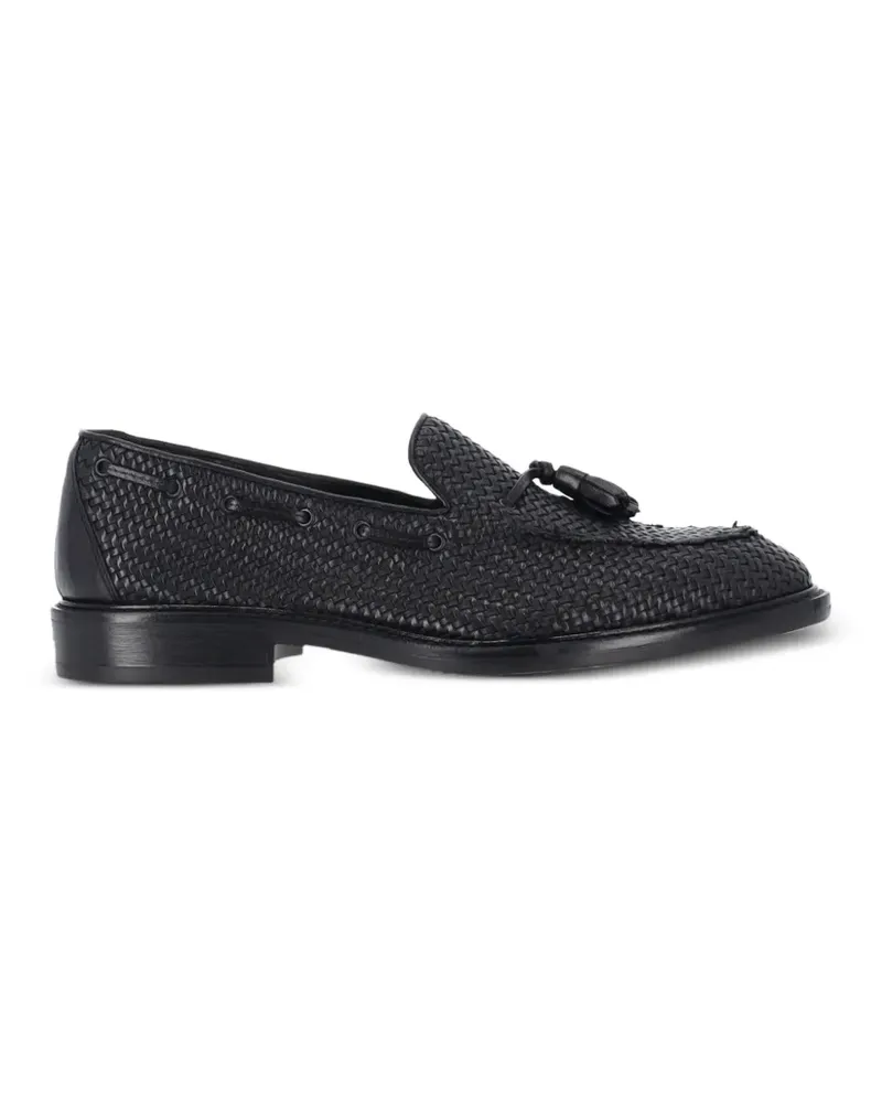 Alexander Hotto woven tassel loafers - Schwarz Schwarz