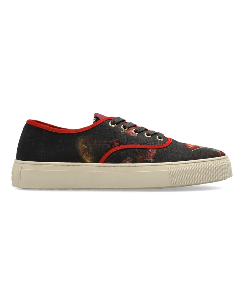 Vivienne Westwood Trucker Sneakers mit Print - Schwarz Schwarz