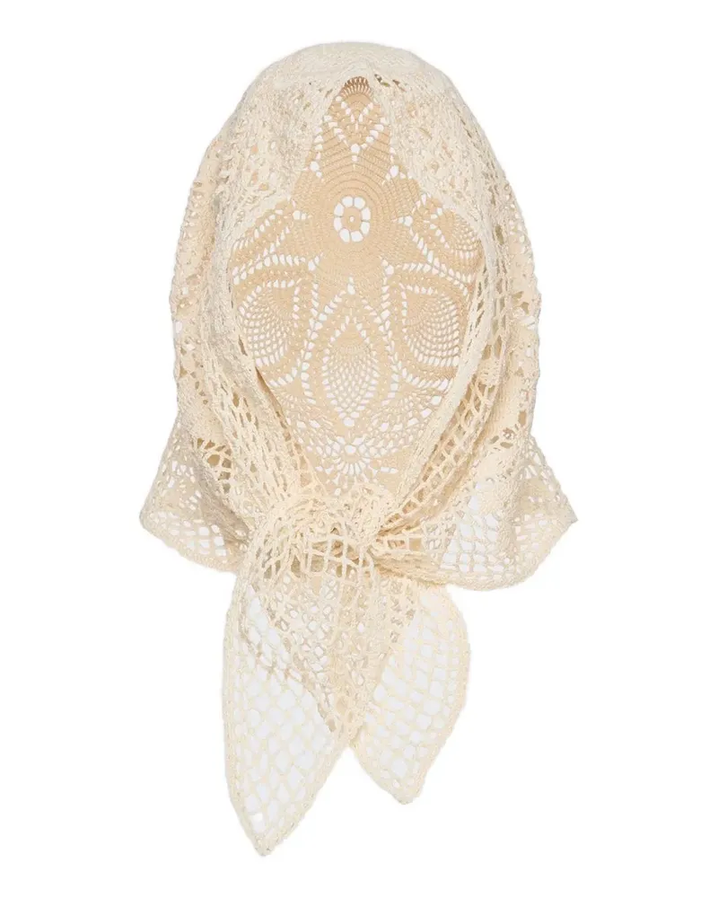 Magda Butrym crochet scarf - Nude Nude