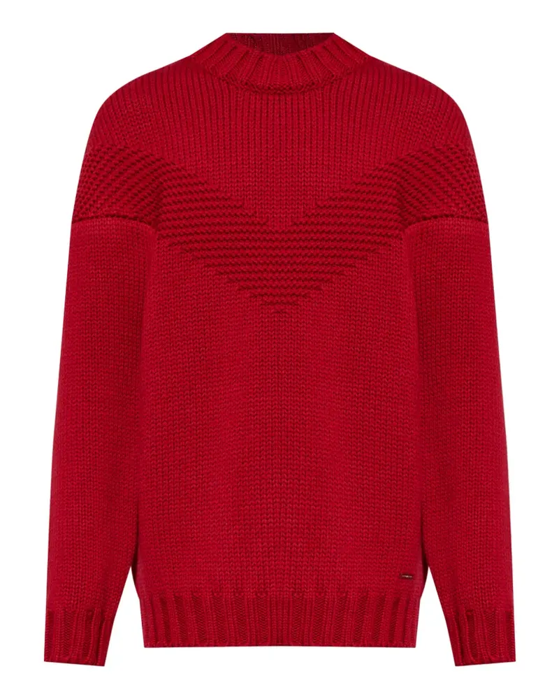 Dsquared2 chevron-knit sweater - Rot Rot