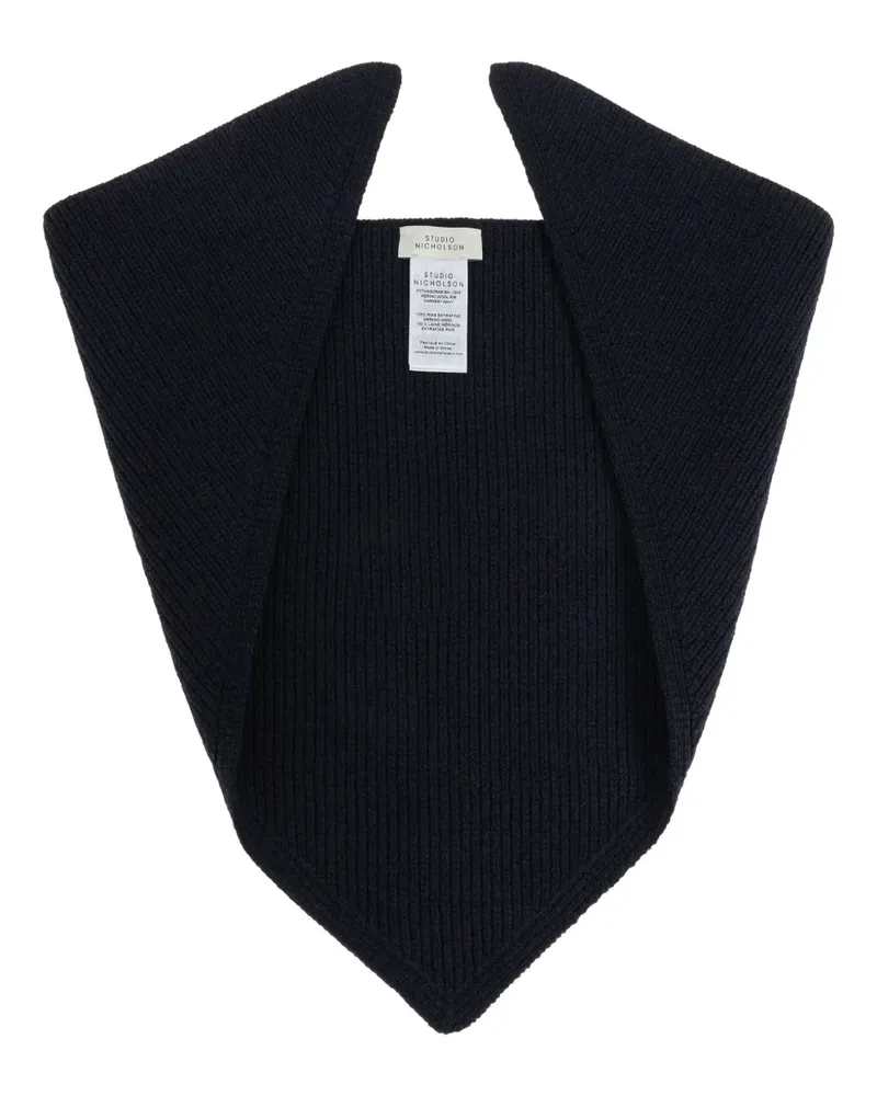 Studio Nicholson Pythagoras scarf - Blau Blau