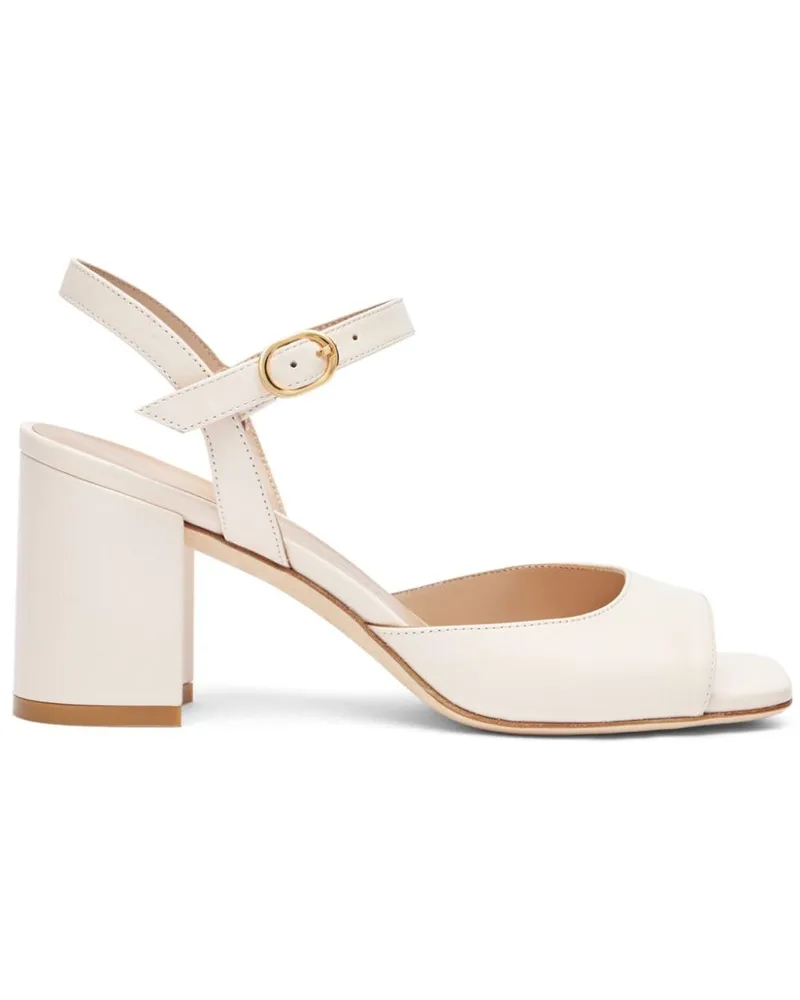 Stuart Weitzman Tia Sandalen 75mm - Nude Nude
