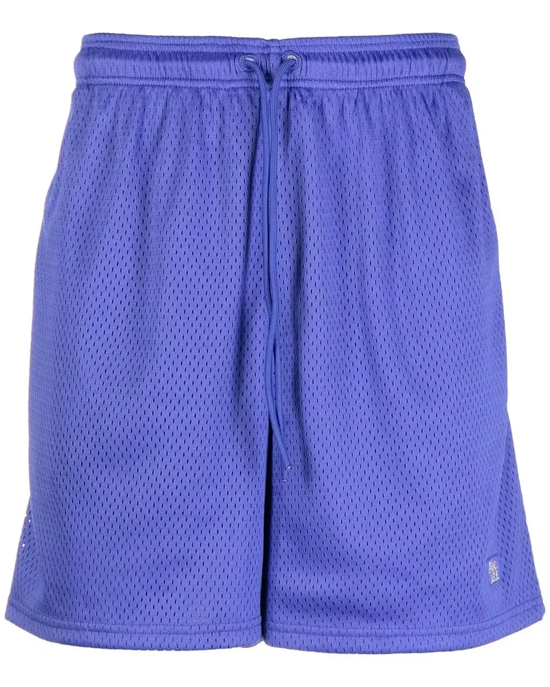 Abc. Knielange Shorts mit Logo-Patch - Violett Violett