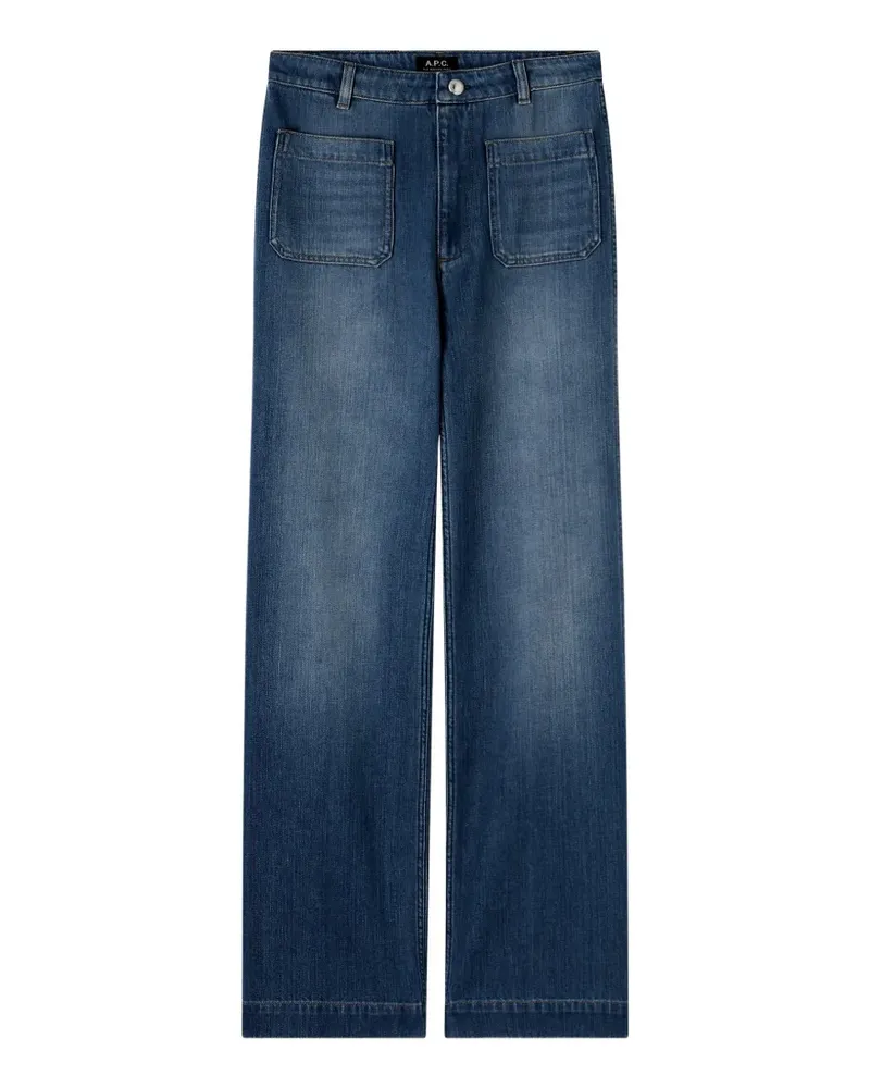 A.P.C. Victoria straight-leg jeans - Blau Blau