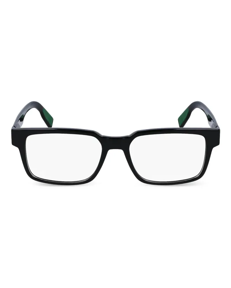 Lacoste rectangle-frame glasses - Schwarz Schwarz