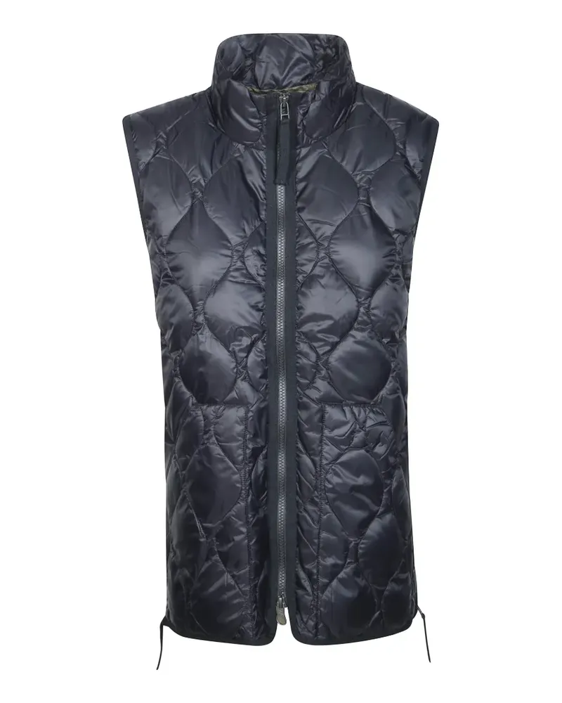 TAION quilted high-neck gilet - Schwarz Schwarz