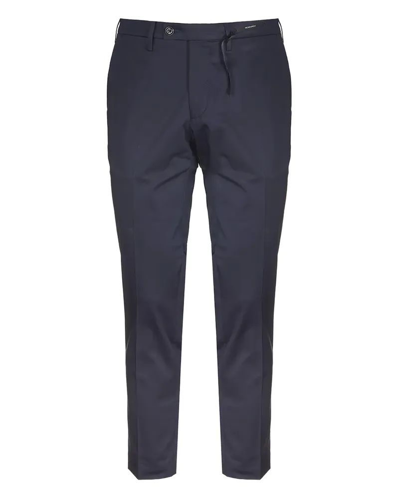 MICHAEL COAL Hose mit Logo-Patch - Blau Blau