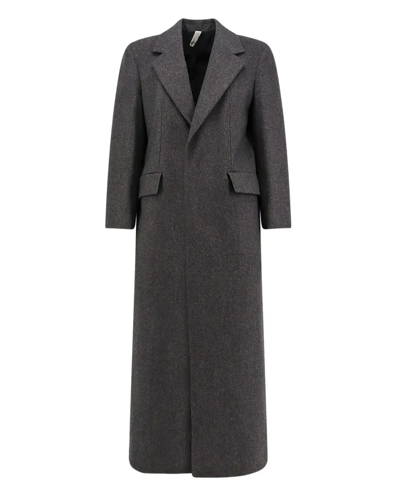 Hevò Trinitapoli flap-pocket coat - Grau Grau