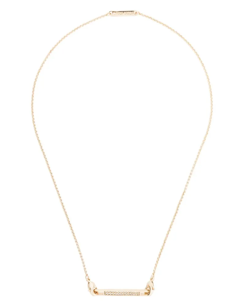 Eddie Borgo Pavé Safety Chain necklace - Gold Gold