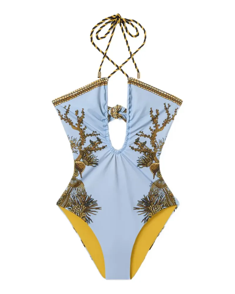 La DoubleJ Portal Suit Badeanzug aus Placée - Blau Blau