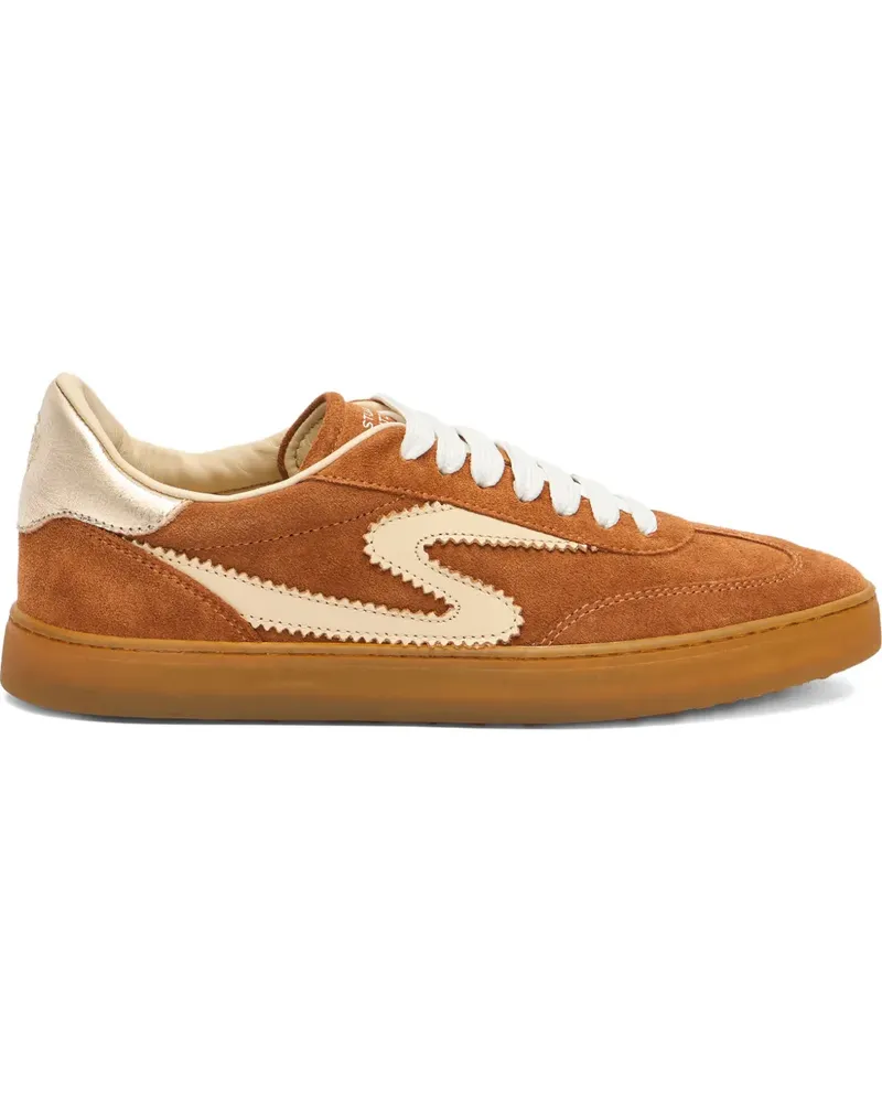 Stuart Weitzman Sneakers mit S-Form - Braun Braun