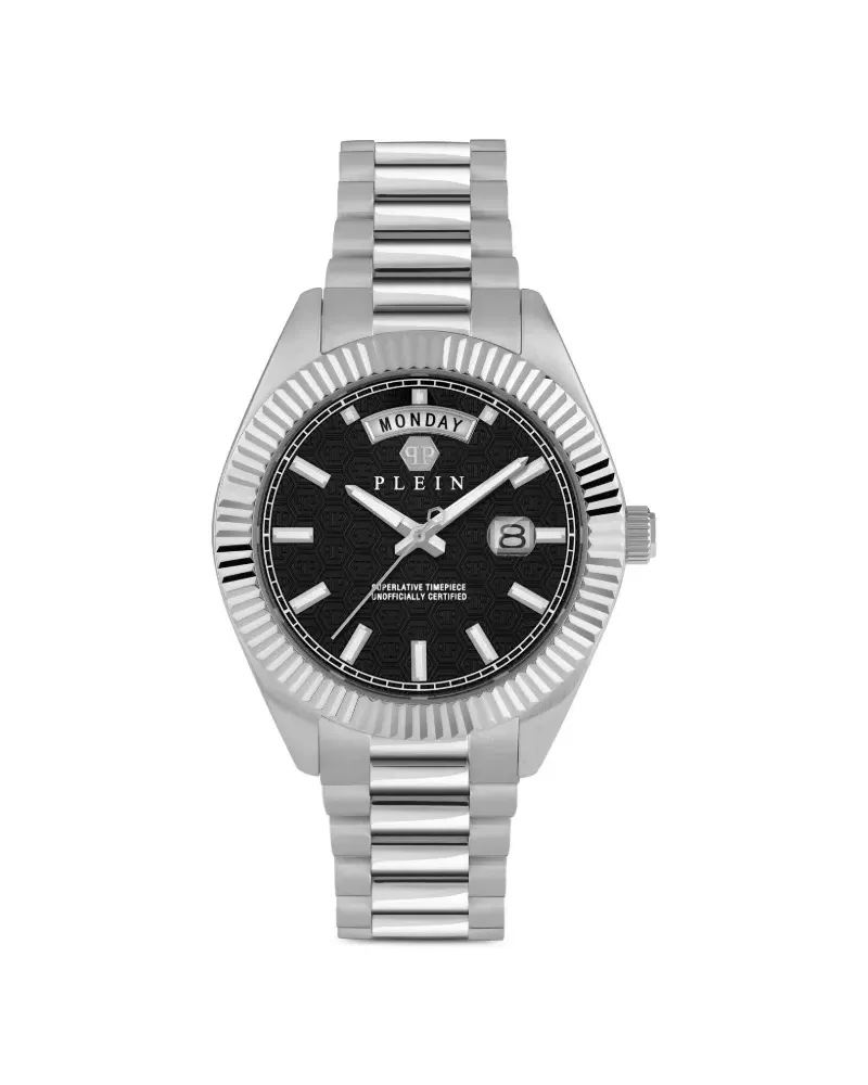 Philipp Plein Date Superlative Gent 42mm - Schwarz Schwarz
