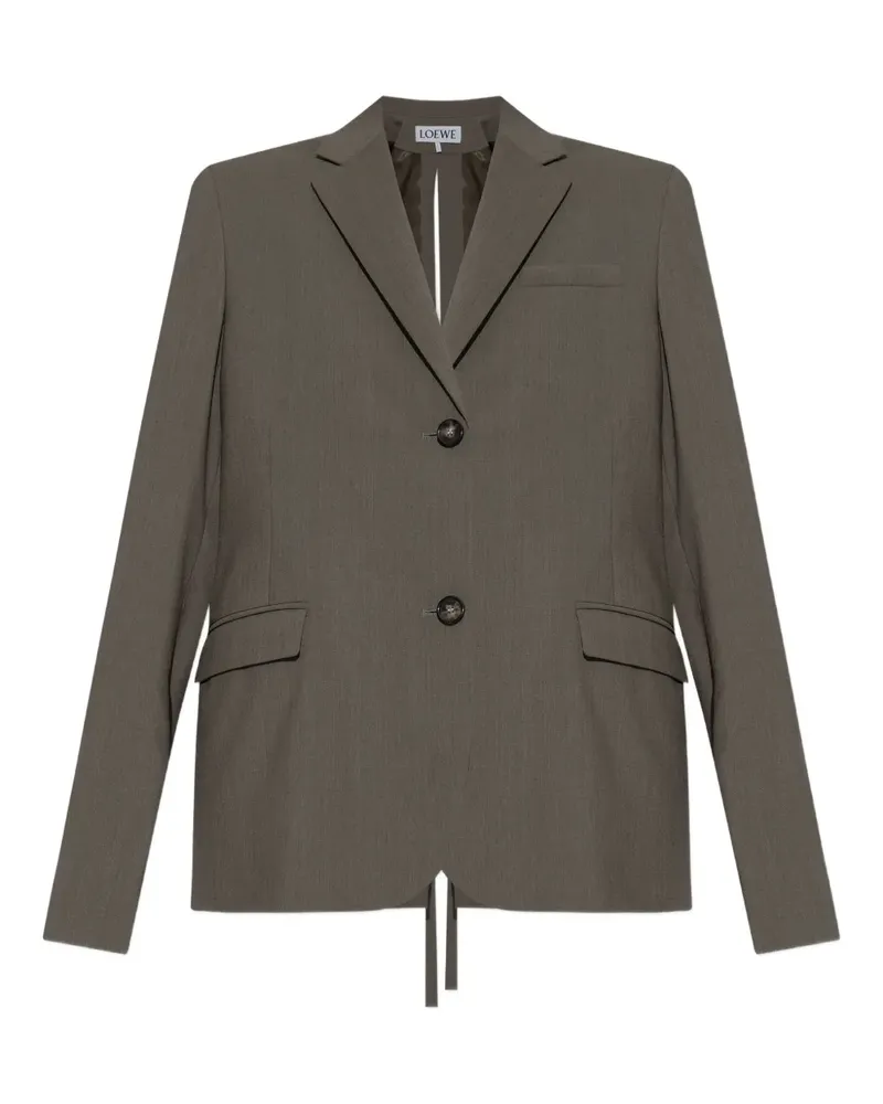 Loewe Blazer mit Schnürung - Grün Grün