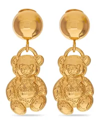 Moschino Ohrringe im Teddybären-Design Gold