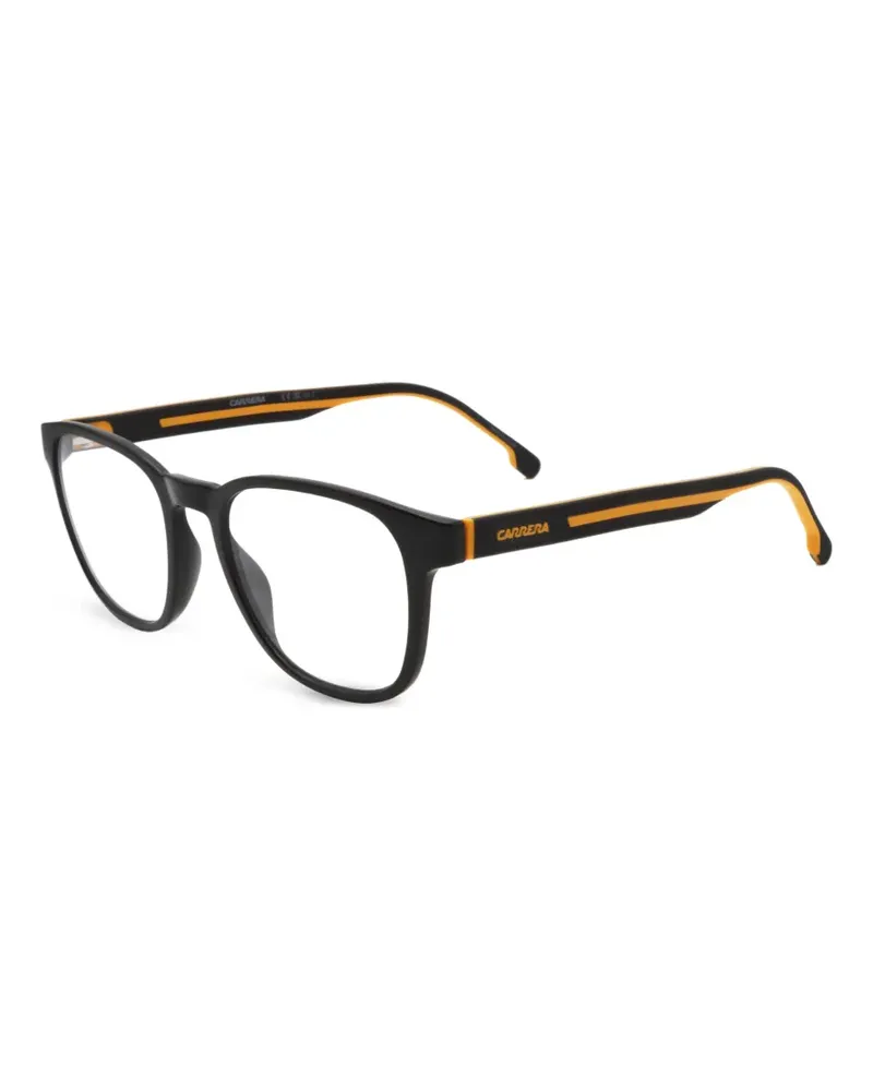Carrera Brille mit eckigem Gestell - Schwarz Schwarz