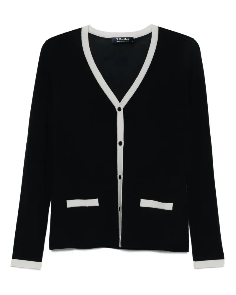Max Mara Kenya Cardigan mit Knöpfen - Blau Blau