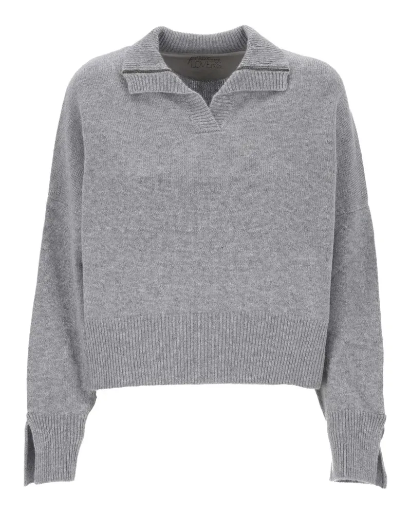 Purotatto cashmere sweater - Grau Grau