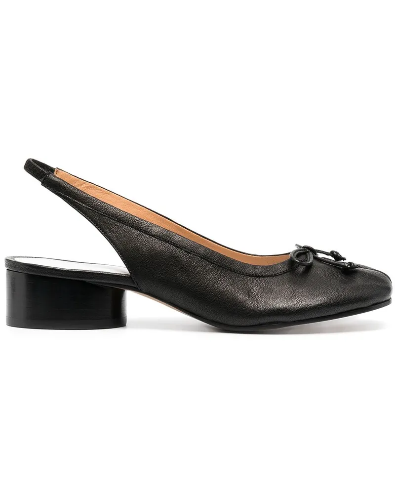 Maison Margiela Tabi Slingback-Pumps 40mm - Schwarz Schwarz
