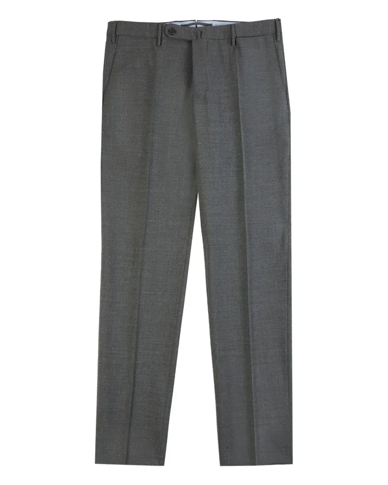 Incotex Hose aus Flanell - Grau Grau