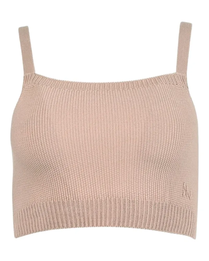 Alexandra Golovanoff Bracach ribbed-knit top - Rosa Rosa